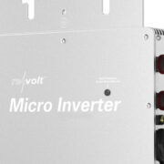revolt WLAN-Mikroinverter SMI-600 für Solarmodule, 600 Watt, App, geprüft (VDE-Normen)