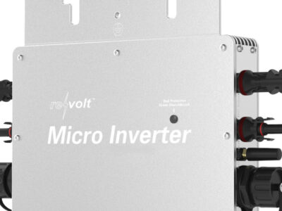 revolt WLAN-Mikroinverter SMI-600 für Solarmodule, 600 Watt, App, geprüft (VDE-Normen)