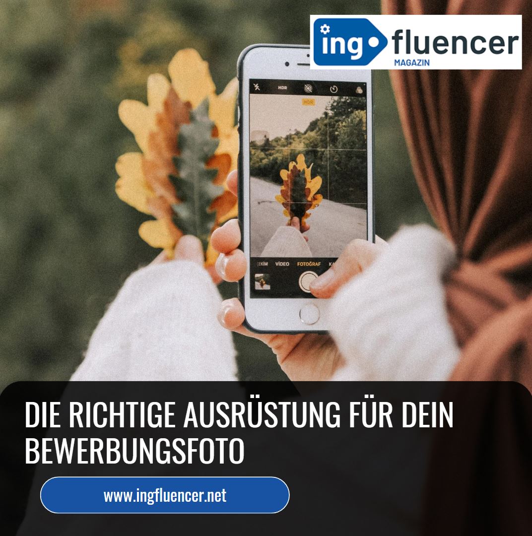 Die richtige Ausrüstung für dein Bewerbungsfoto
