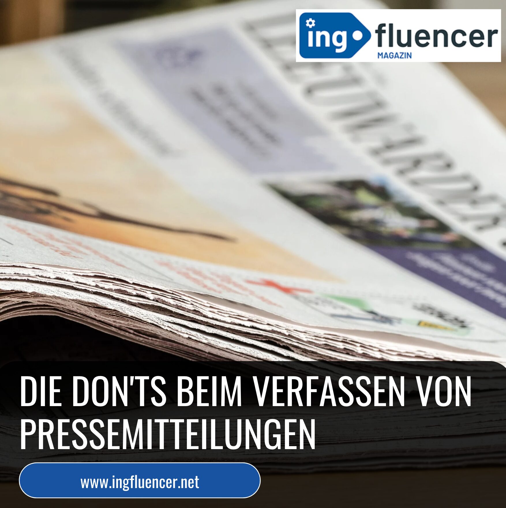 Die Don'ts beim Verfassen von Pressemitteilungen