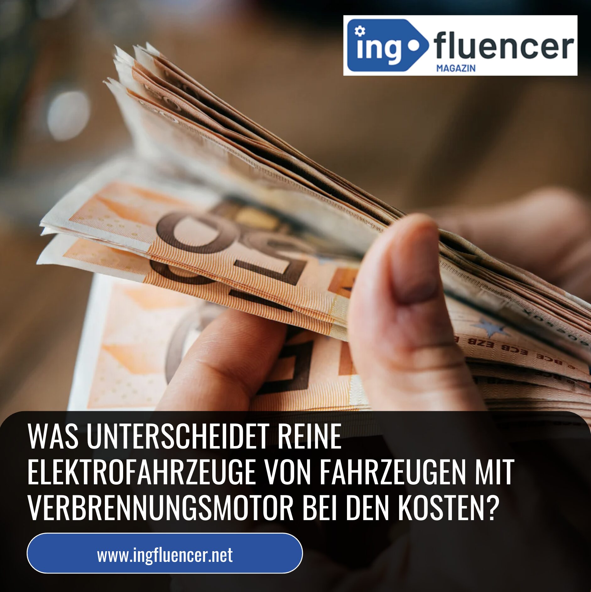 Was unterscheidet reine Elektrofahrzeuge von Fahrzeugen mit Verbrennungsmotor bei den Kosten?
