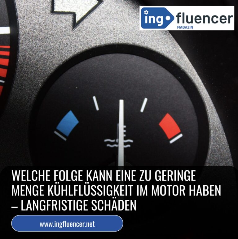Welche Folge Kann Eine Zu Geringe Menge Kuhlflussigkeit