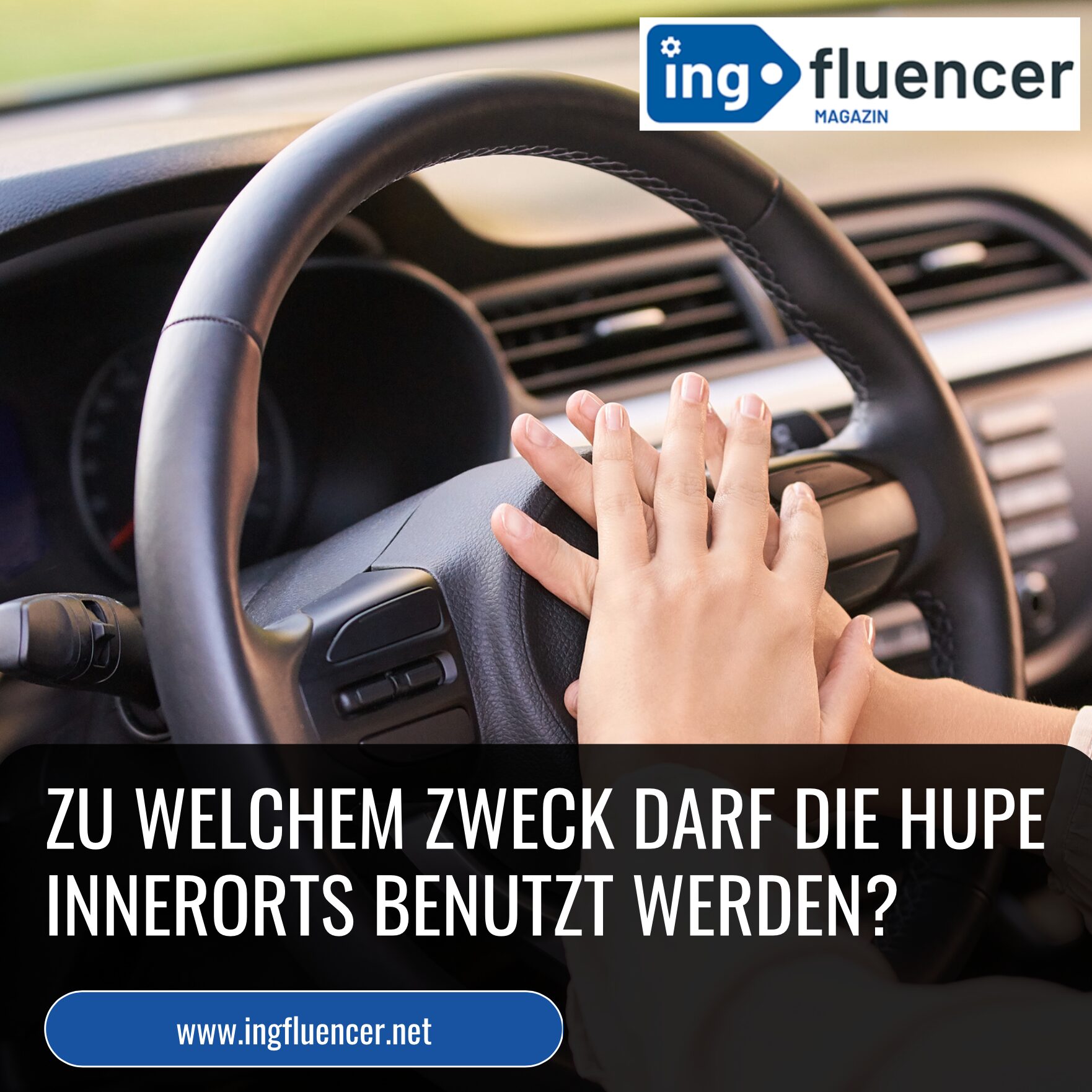 Zu welchem Zweck darf die Hupe innerorts benutzt werden?