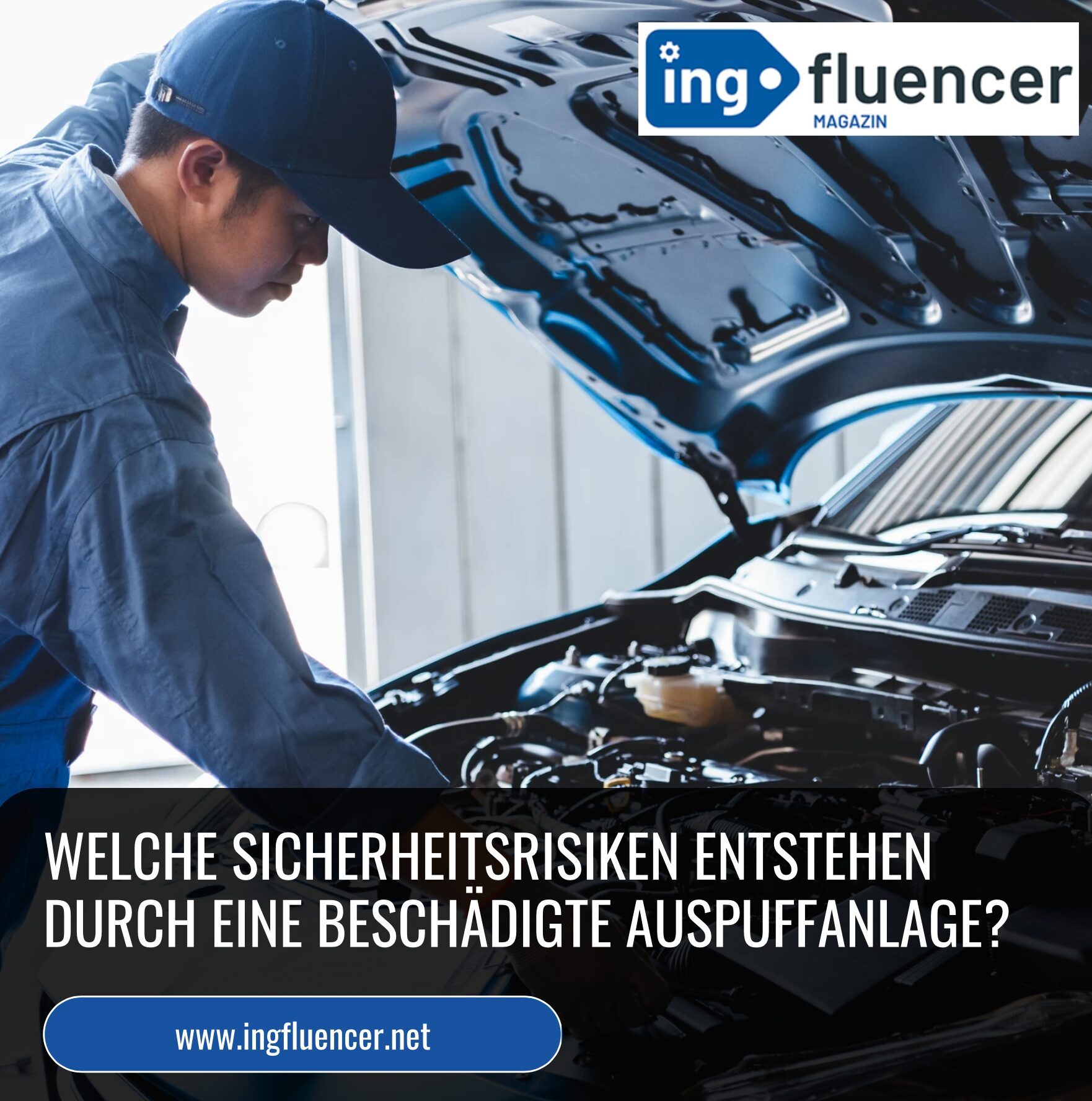 Welche Sicherheitsrisiken entstehen durch eine beschädigte Auspuffanlage?