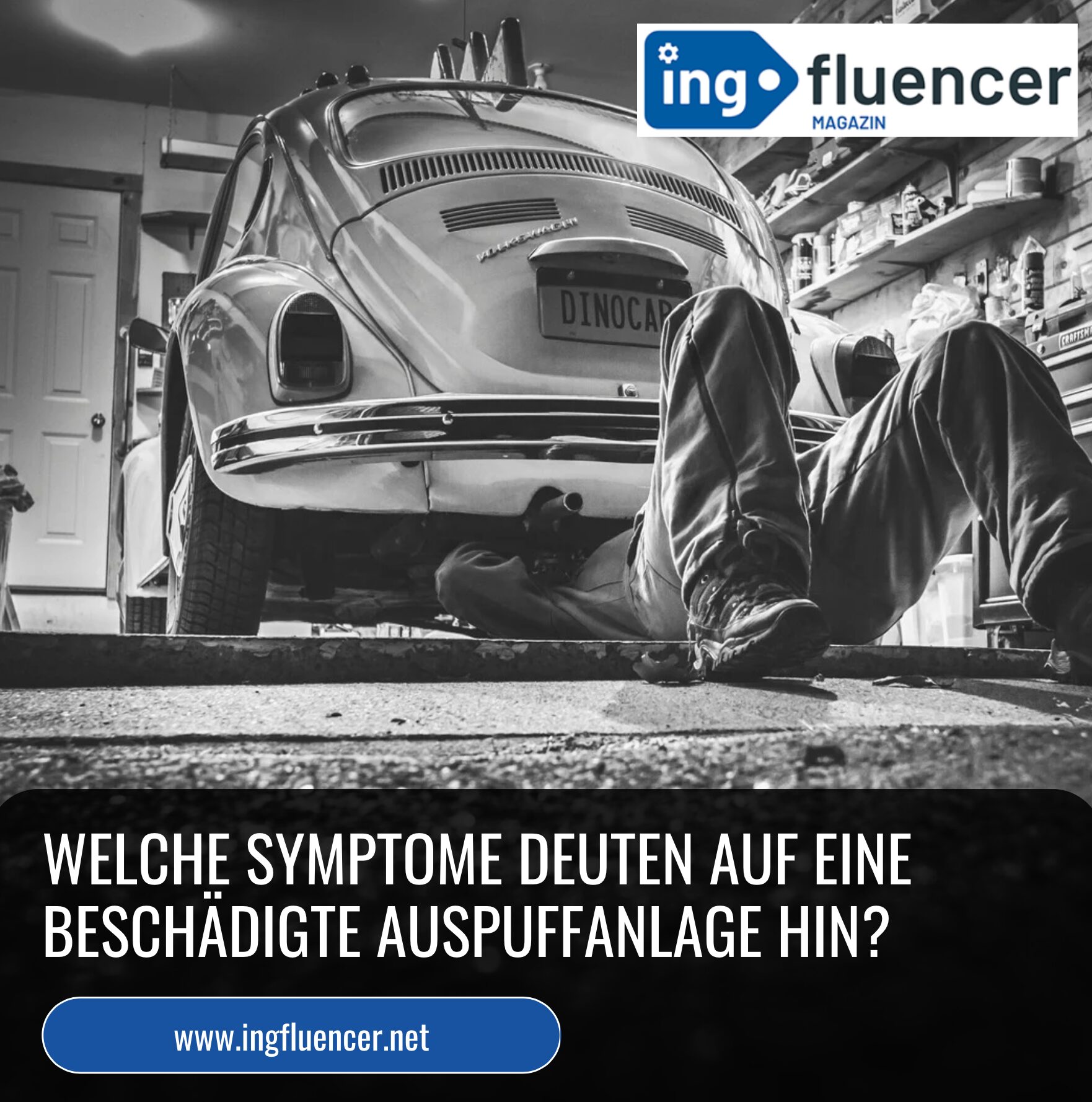 Welche Symptome deuten auf eine beschädigte Auspuffanlage hin?