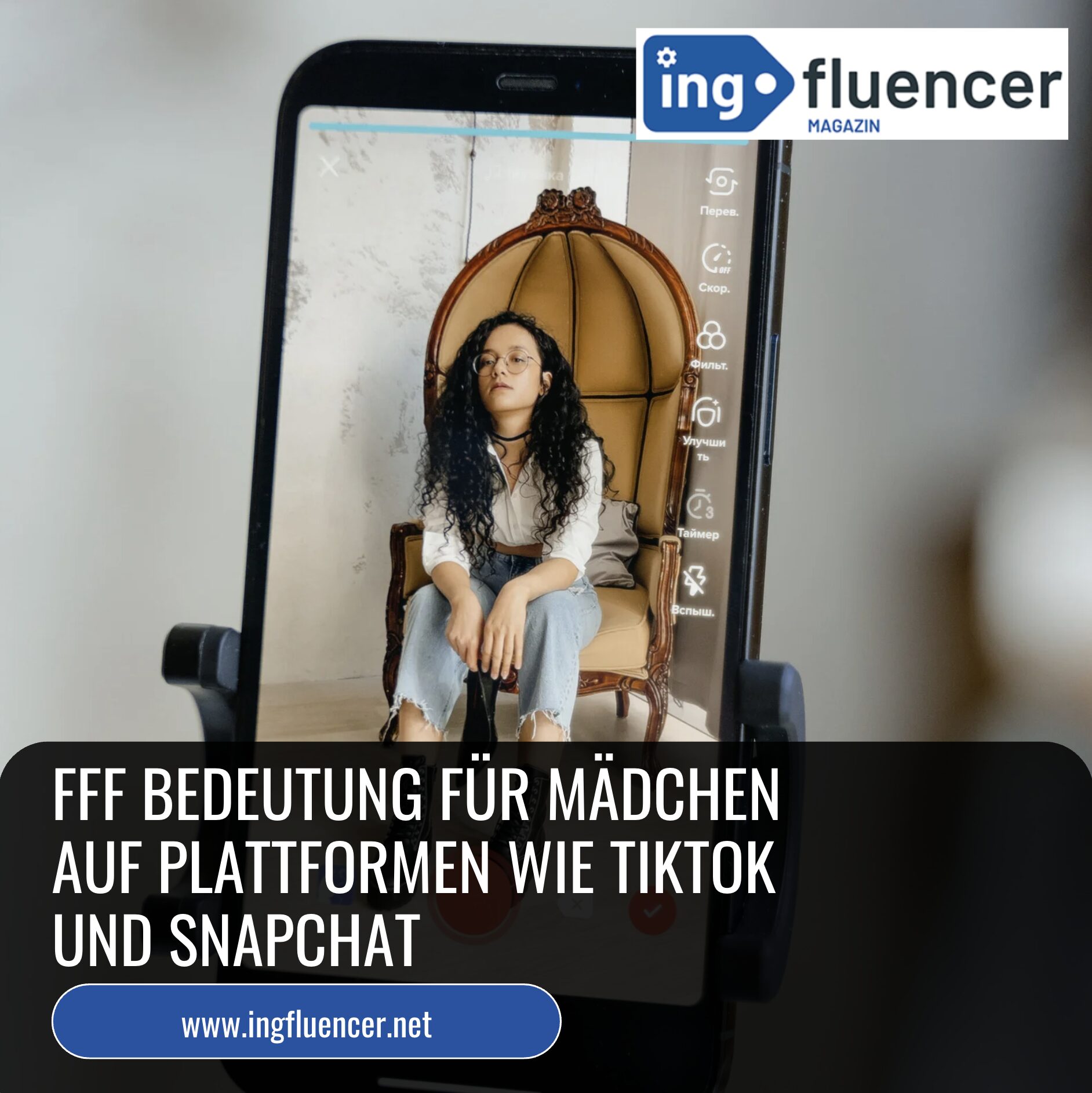 FFF Bedeutung für Mädchen auf Plattformen wie TikTok und Snapchat