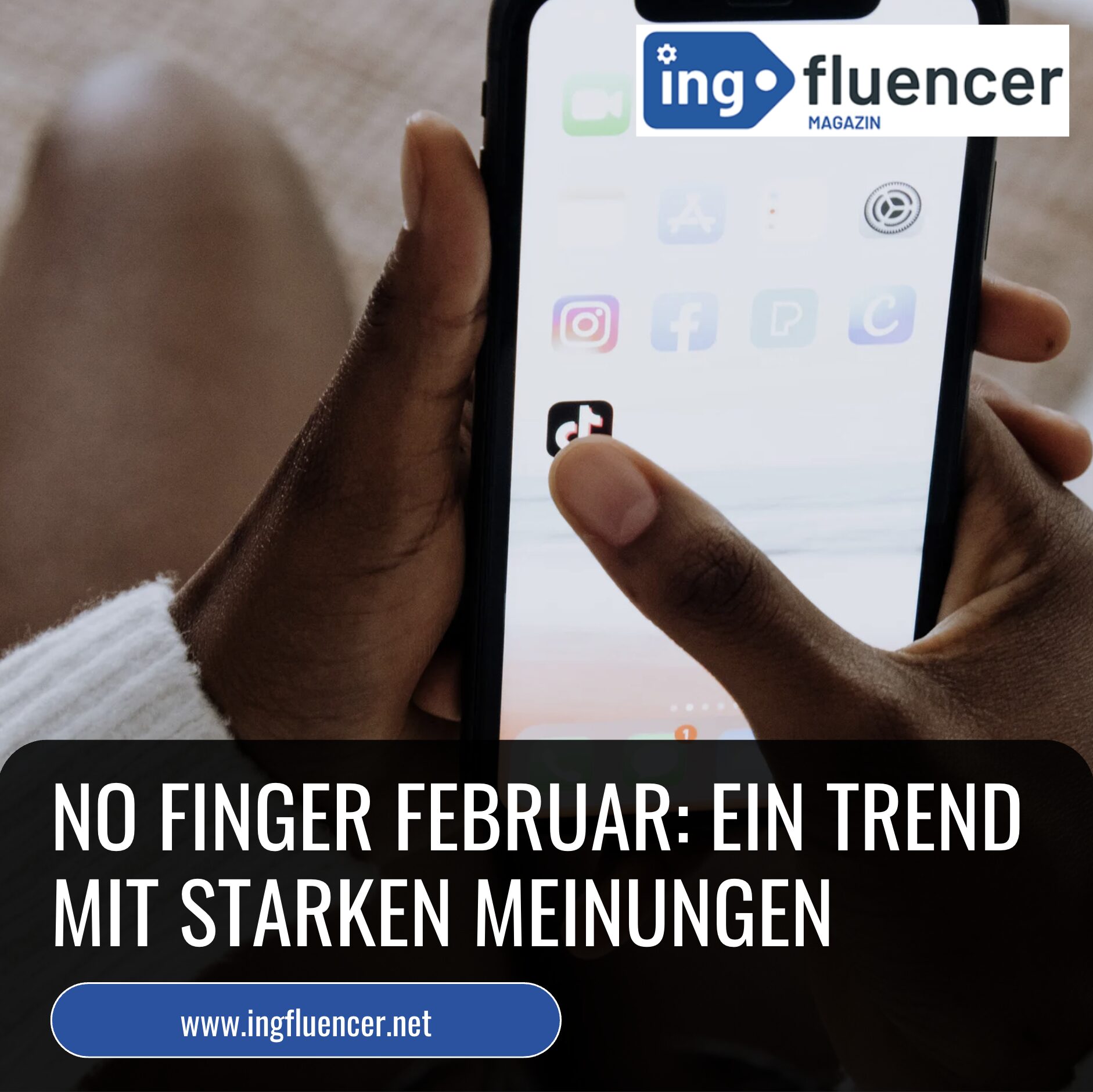 No Finger Februar: Ein Trend mit starken Meinungen