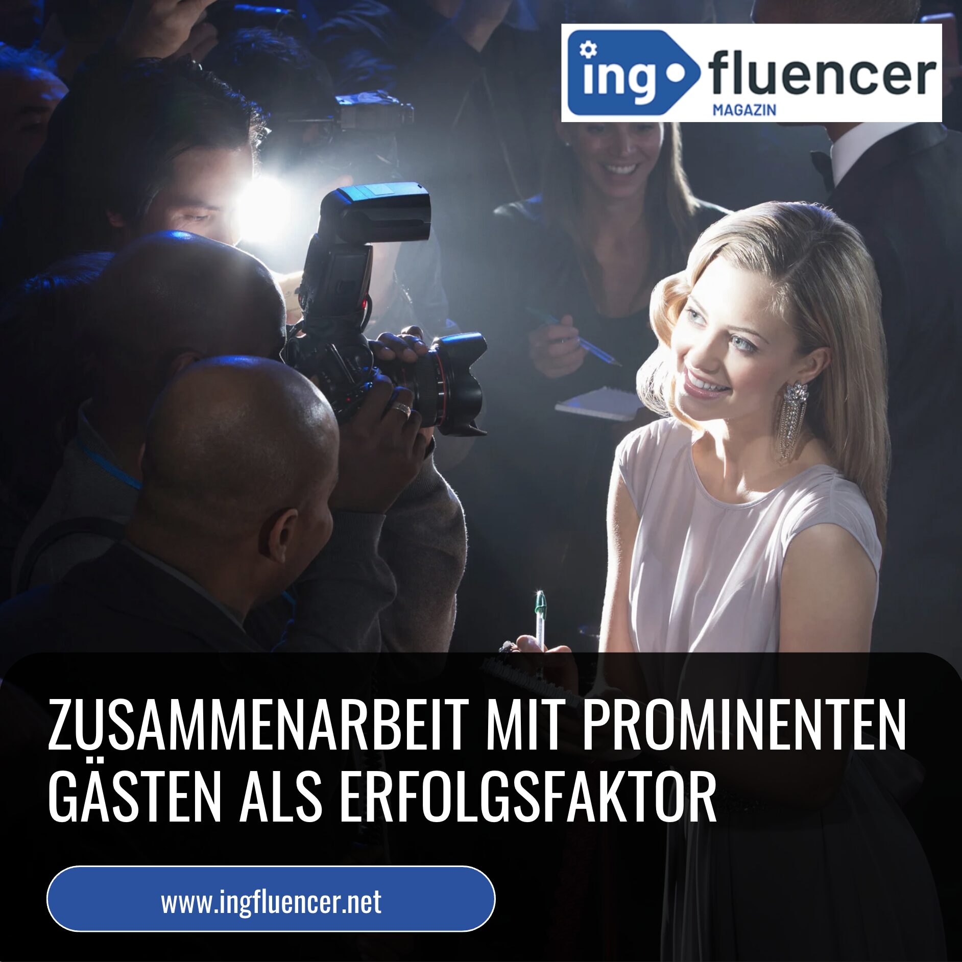 Zusammenarbeit mit prominenten Gästen als Erfolgsfaktor
