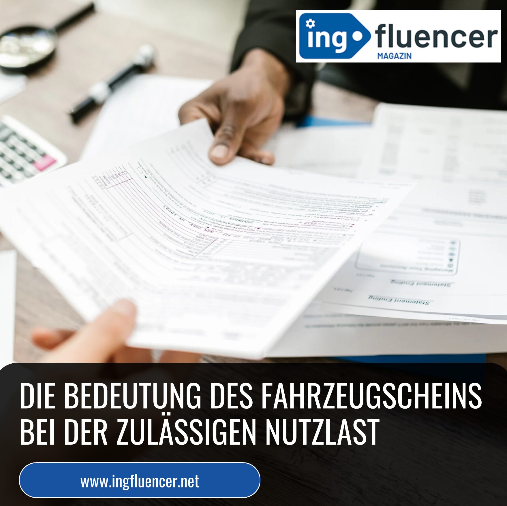 Die Bedeutung des Fahrzeugscheins bei der zulässigen Nutzlast
