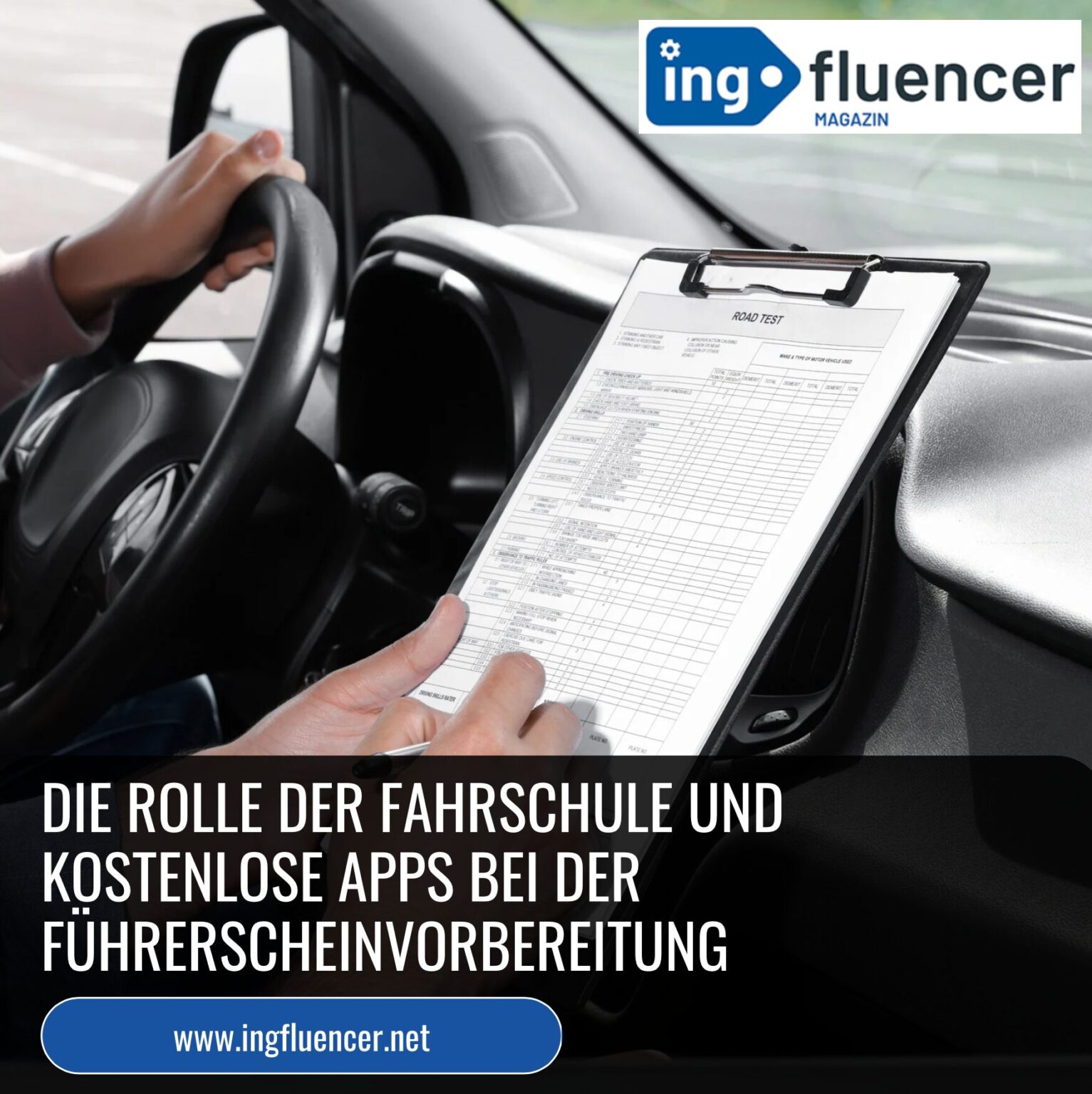 Sie Fahren Ein Kraftfahrzeug Mit Einem Automatischen