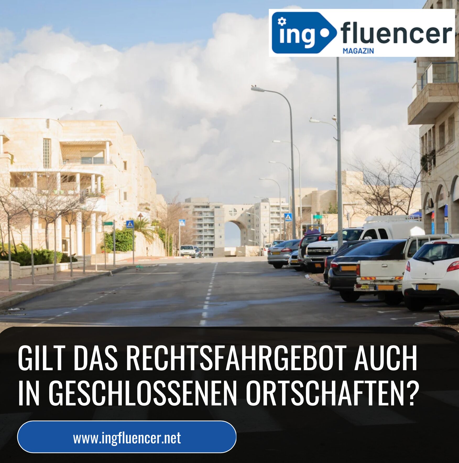 Gilt das Rechtsfahrgebot auch in geschlossenen Ortschaften?