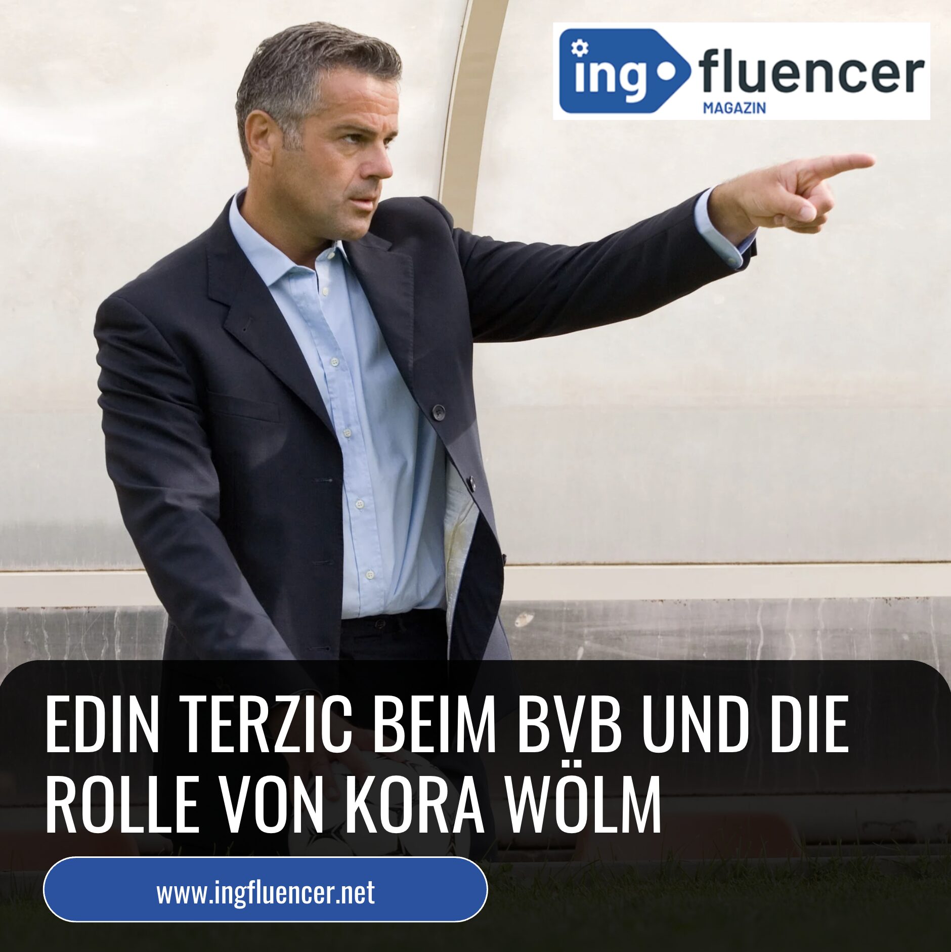 Edin Terzic beim BVB und Kora Wölm