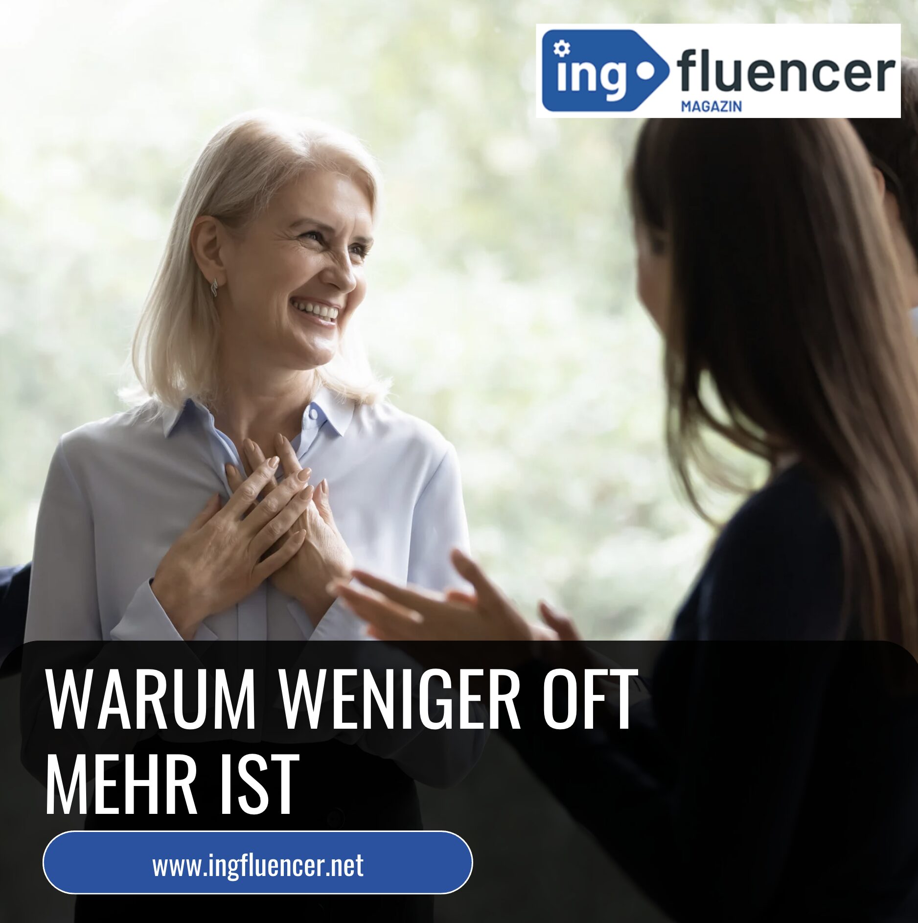 Warum weniger oft mehr ist kompliment mann
