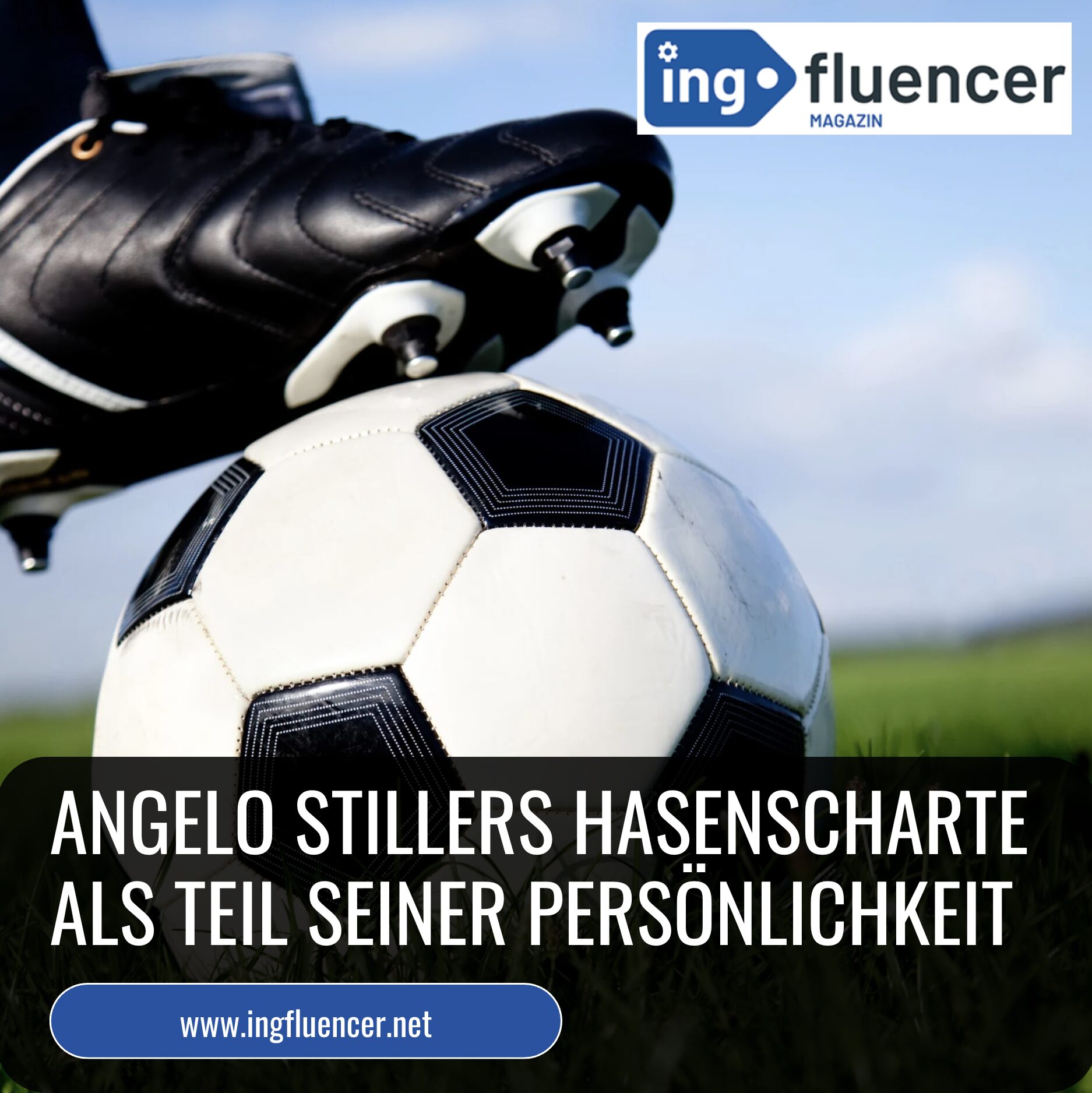 Angelo Stillers Hasenscharte als Teil seiner Persönlichkeit Angelo Stillers Hasenscharte als Teil seiner Persönlichkeit