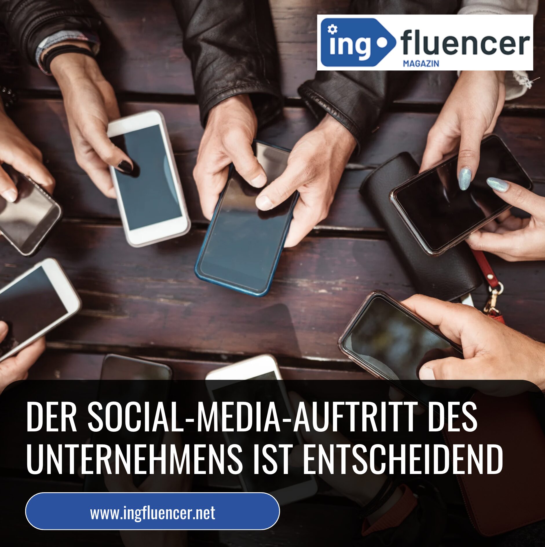 Der Social-Media-Auftritt des Unternehmens ist entscheidend Der Social-Media-Auftritt des Unternehmens ist entscheidend