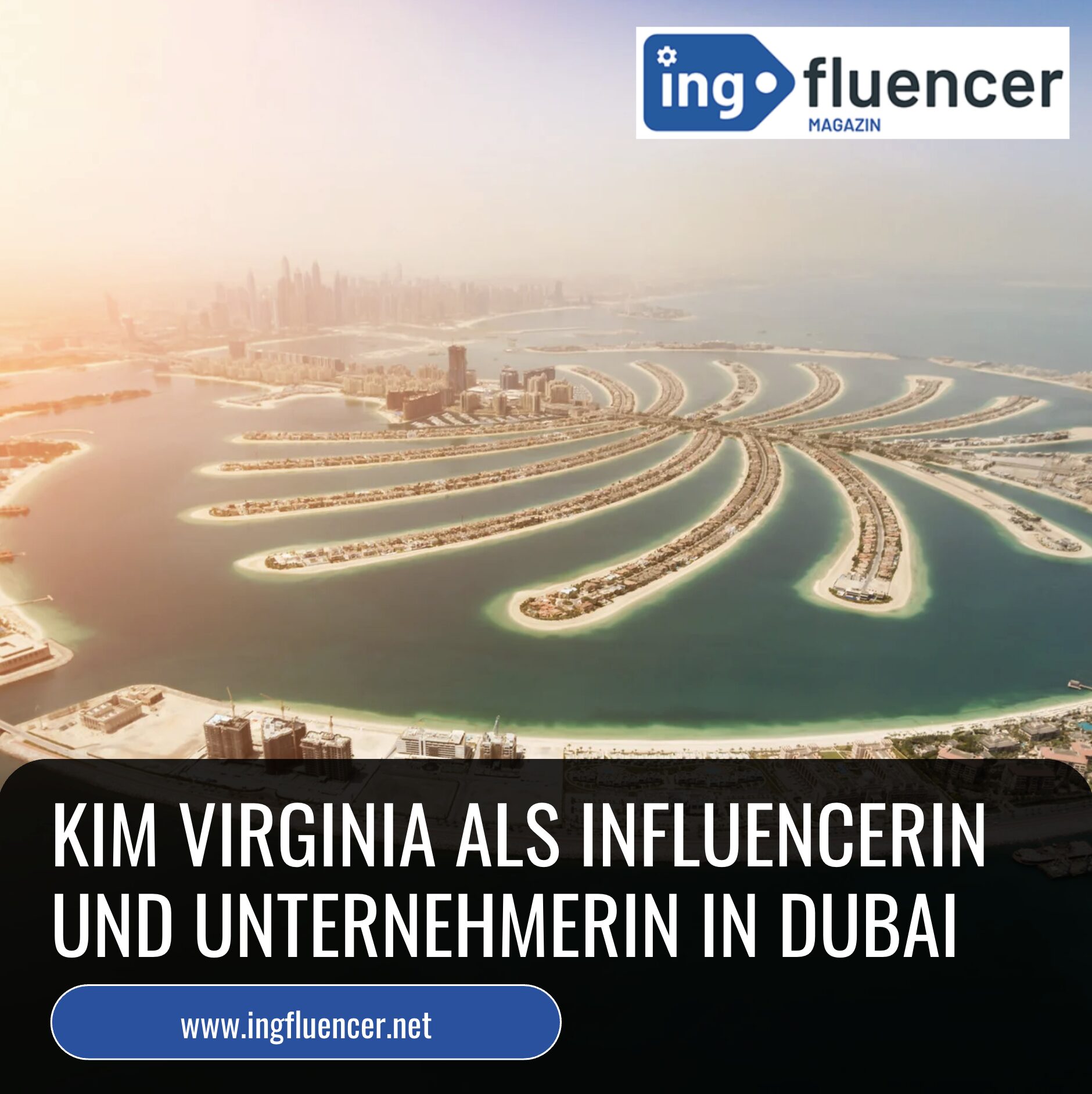 Kim Virginia als Influencerin und Unternehmerin Kim Virginia als Influencerin und Unternehmerin