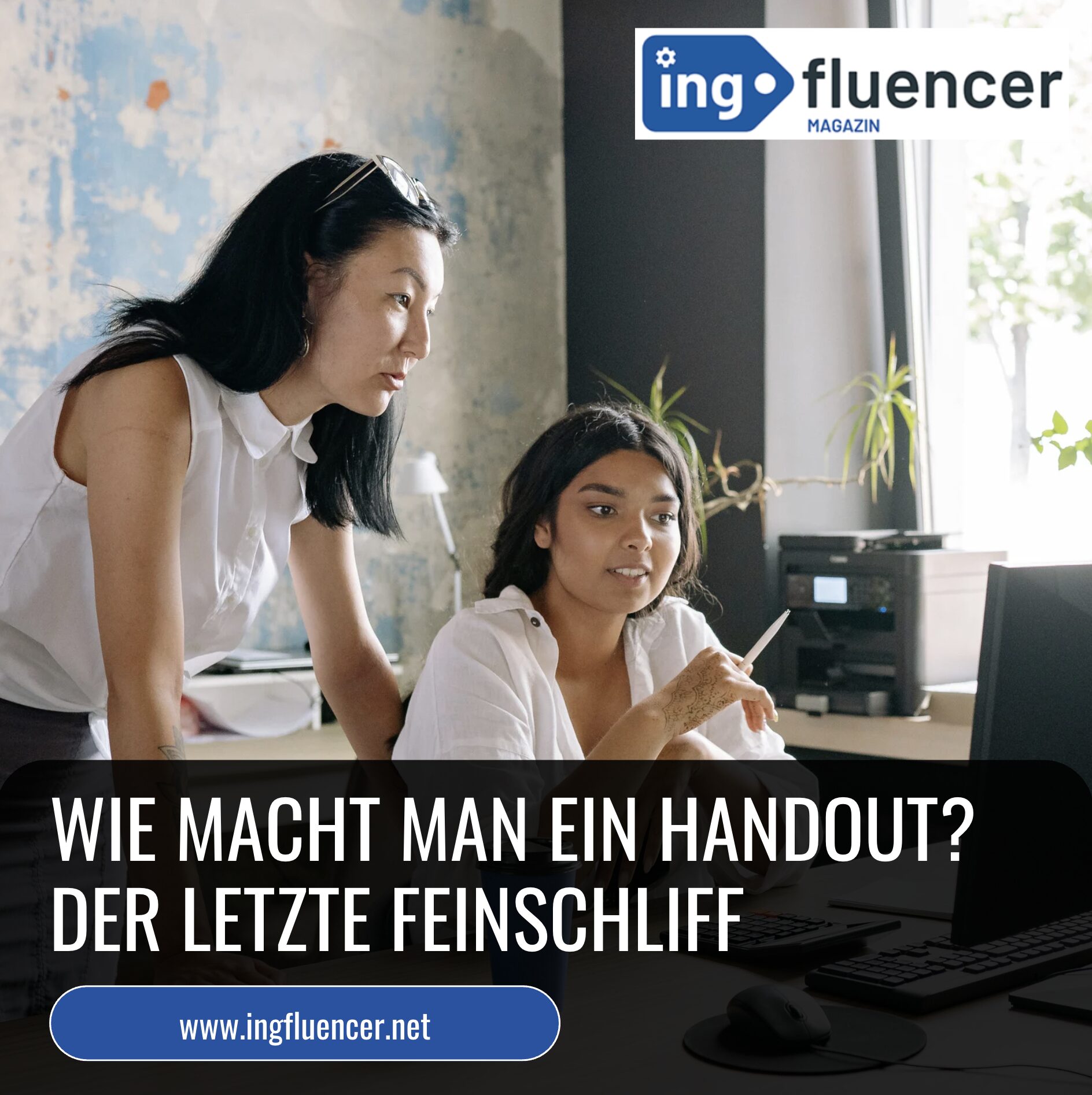 Wie macht man ein Handout? Der letzte Feinschliff Wie macht man ein Handout? Der letzte Feinschliff
