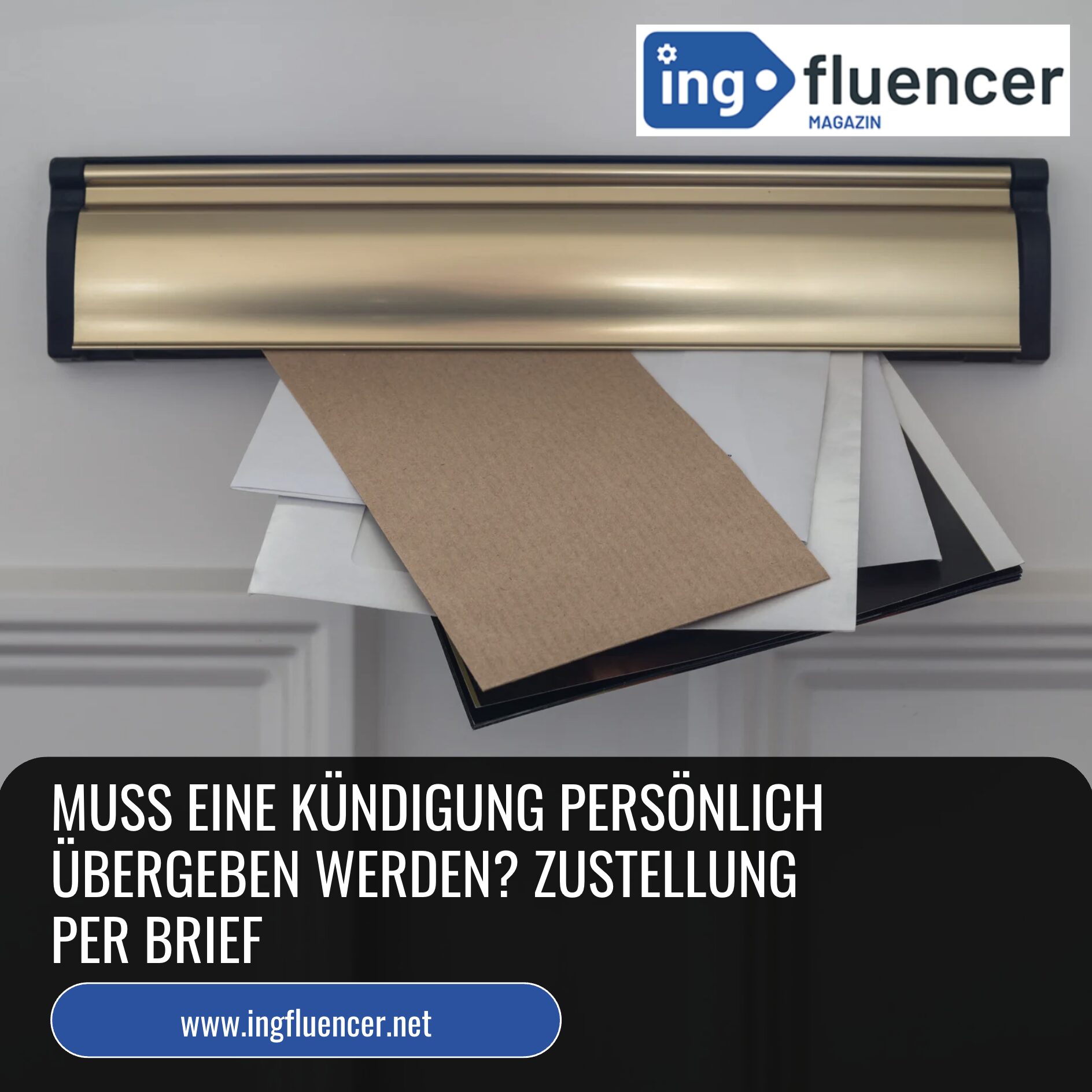 Muss eine Kündigung persönlich übergeben werden? Zustellung per Brief Muss eine Kündigung persönlich übergeben werden? Zustellung per Brief