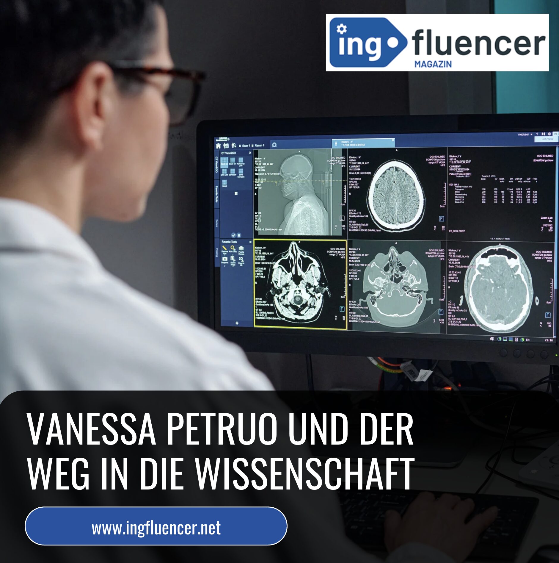 Mann von Vanessa Petruo: Vanessa Petruo und der Weg in die Wissenschaft Mann von Vanessa Petruo: Vanessa Petruo und der Weg in die Wissenschaft