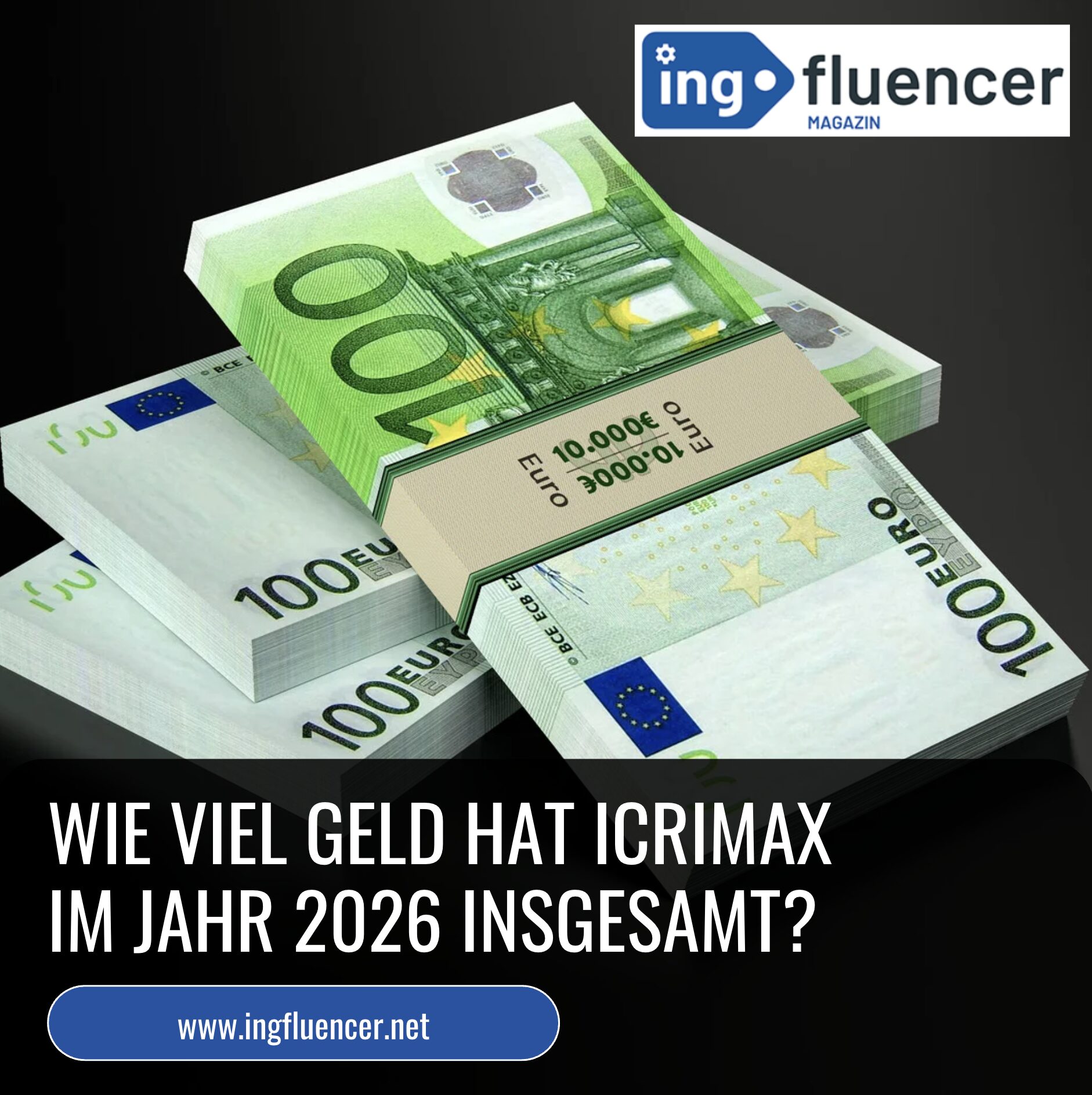 Wie viel Geld hat Icrimax im Jahr 2026 insgesamt? Wie viel Geld hat Icrimax im Jahr 2026 insgesamt?