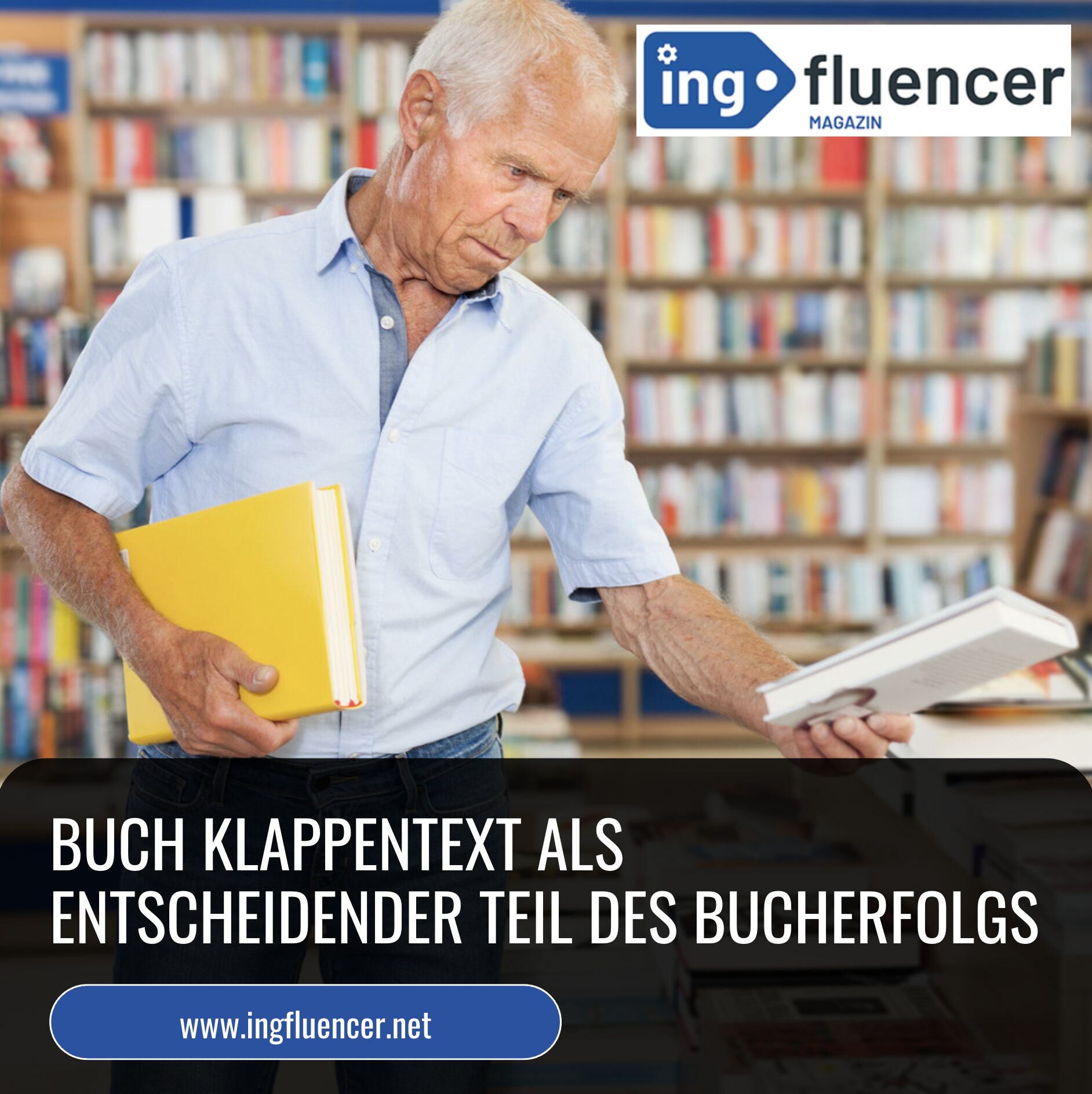 Buch Klappentext als entscheidender Teil des Bucherfolgs Buch Klappentext als entscheidender Teil des Bucherfolgs