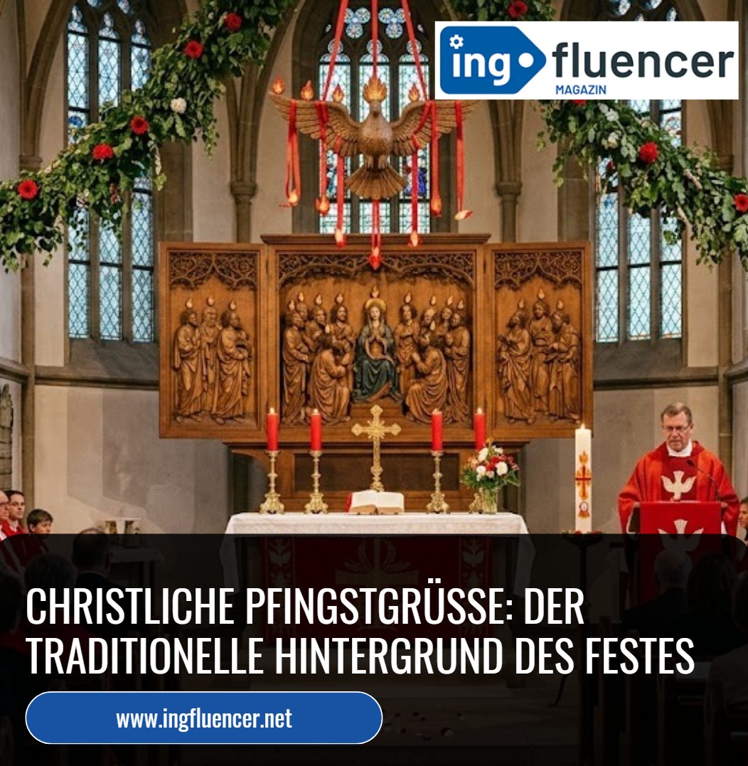 Christliche Pfingstgrüße Der traditionelle Hintergrund des Festes Christliche Pfingstgrüße Der traditionelle Hintergrund des Festes