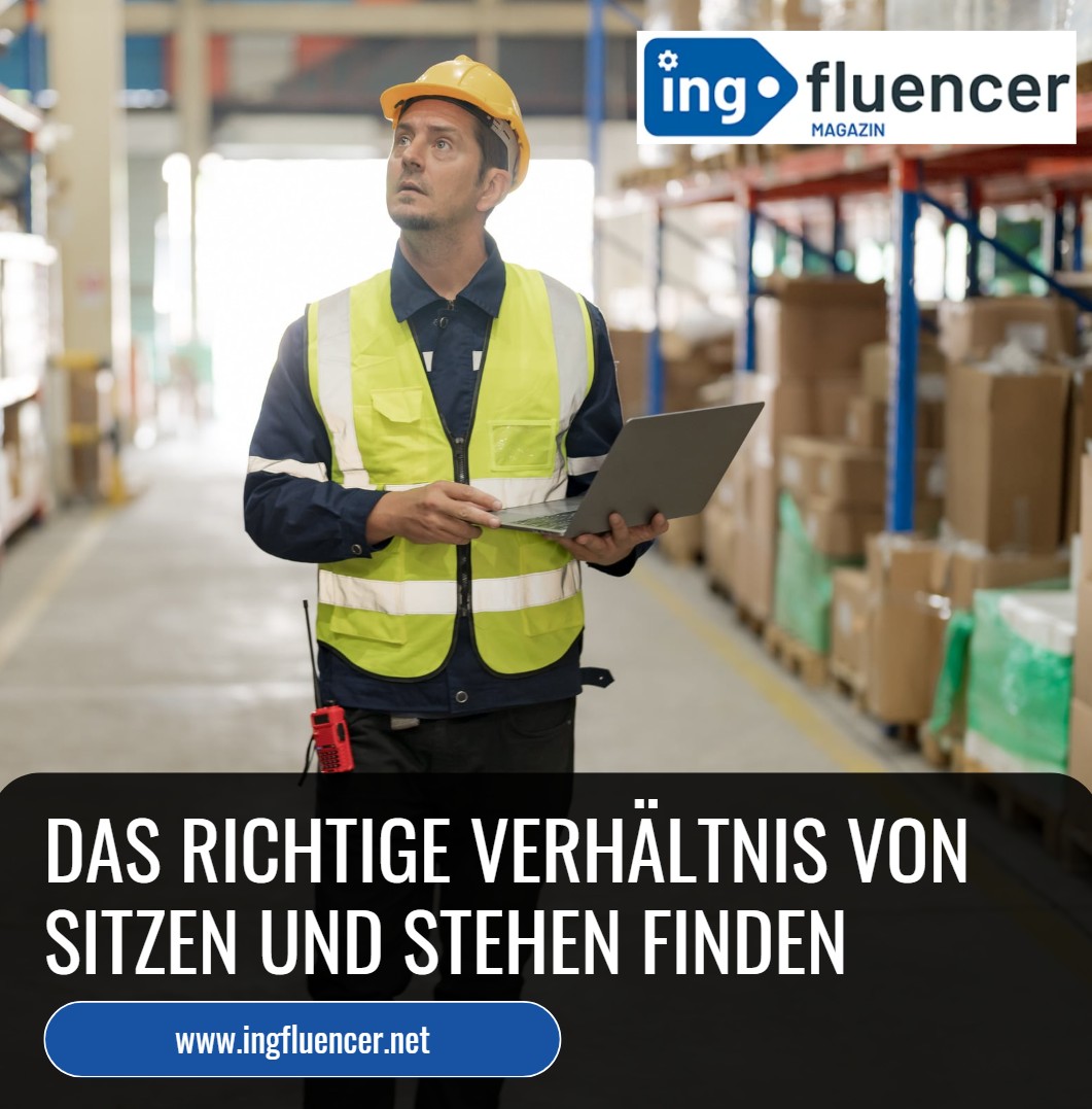 Das richtige Verhältnis von Sitzen und Stehen finden Das richtige Verhältnis von Sitzen und Stehen finden