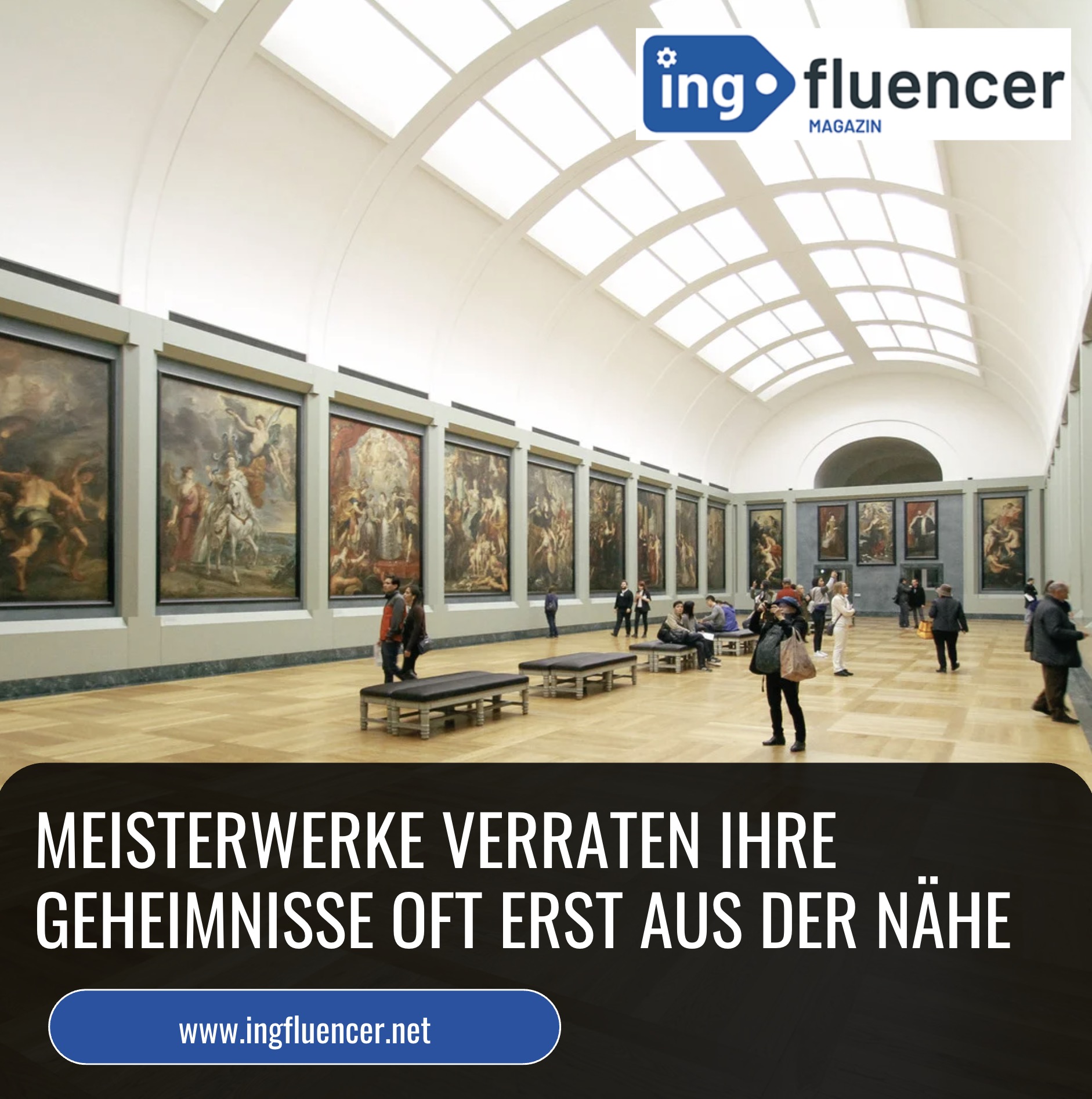Meisterwerke verraten ihre Geheimnisse oft erst aus der Nähe Meisterwerke verraten ihre Geheimnisse oft erst aus der Nähe